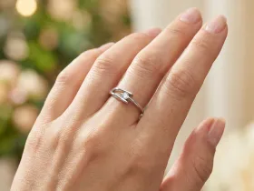 Классическое кольцо из серебра э0612кц01158900_white