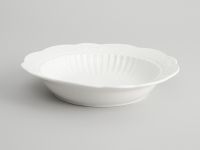 Тарелка Emboss White II