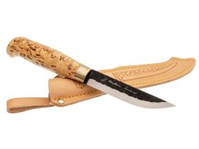 Нож финский Marttiini Lynx, сталь X75Cr1, рукоять карельская береза