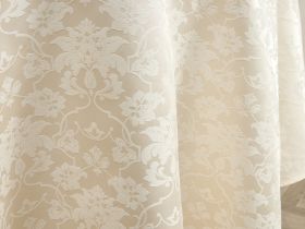 Скатерть Sincero, айвори круглая