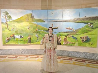 В Улан-Удэ открылась выставка якутянки Миры Аргуновой