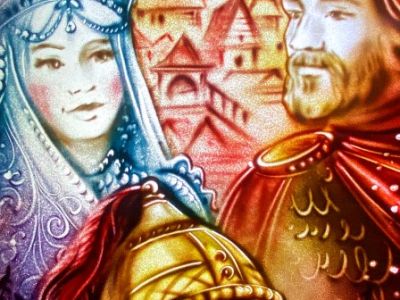 Музыкальная сказка "Руслан и Людмила" с песочной анимацией