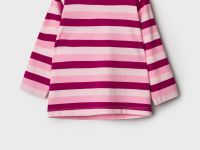 Фуфайка детская трикотажная для девочек (футболка с длинными рукавами)