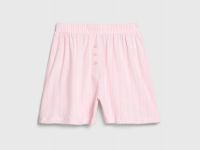 Пижамные шорты из ажурного трикотажа, Розовый