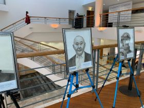 Студенты Якутского художественного училища создали портреты Героев России