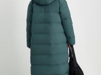 Пальто утепленное с утиным пухом
