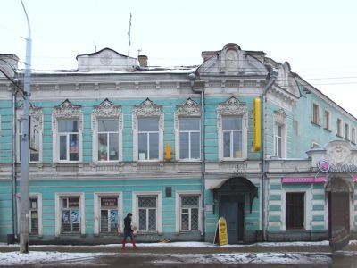 Дом жилой Колычева (Щербова). Здесь жил деятель революции Я.К.Кульпе