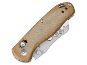 Складной нож Kizer Drop Bear Utility, сталь SK5, рукоять Natural Micarta