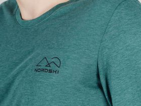 Футболка Nordski Move Alpine Green с длинным рукавом