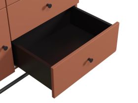 Тумба Шелби 105x109 Терракотовый
