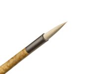 Кисть для каллиграфии из козы и синтетики № 4 круглая Pinax