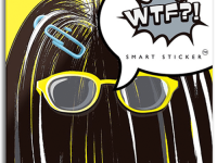 Держатель наклейка WTF