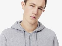 Мужская флисовая толстовка Lacoste на молнии