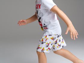 Пижама: футболка и шорты для мальчика Disney