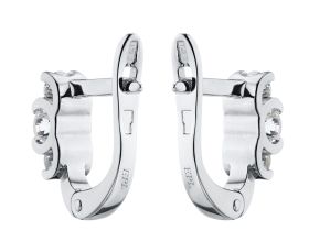 Серьги из серебра э0612сг07153600