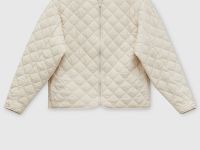 Куртка утепленная с округлым воротником