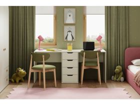 Письменный стол Клоди 173x60 Светло-бежевый