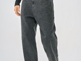 Свободные джинсы Baggy, Серый