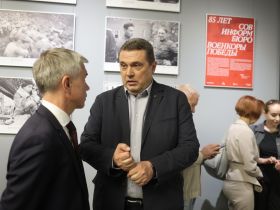В  Музее Победы открылась фотовыставка «На передовой»