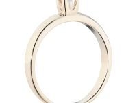 Помолвочное кольцо из красного золота с бриллиантом э0201кц06159700