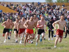 Борис Сдвижков из Амгинского улуса впервые стал победителем Игр Дыгына