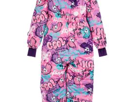 Комбинезон текстильный с полиуретановым покрытием для девочек