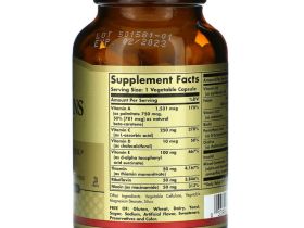 Solgar, Vitamins Only, витамины, 90 вегетарианских капсул