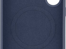 Чехол uBear Touch Mag Case для Galaxy S25+, soft-touch темно-синий