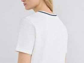 Футболка с вышивкой, Белый