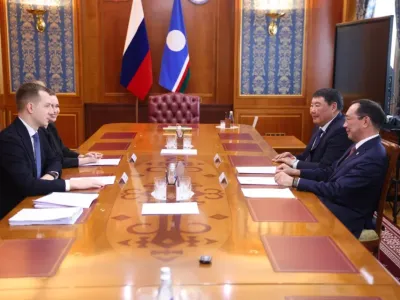 Глава Якутии встретился с председателем комитета ГД по молодежной политике