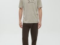 Футболка из хлопка с принтом