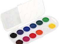 Набор акварели Гамма "Пчелка" медовая, 20 цветов, без кисти, пластик. упак., европодвес