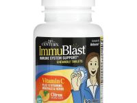 21st Century, ImmuBlast, витамин C, с цитрусовым вкусом, 32 жевательные таблетки