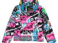 Куртка текстильная с полиуретановым покрытием для девочек