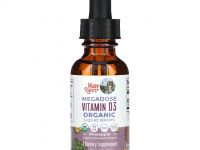 MaryRuth Organics, Органические жидкие капли с витамином D3 Megadose, с ананасом, 30 мл (1 жидк. Унция)