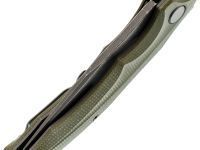 Складной нож Petrified Fish Hairtail, сталь K110, рукоять микарта