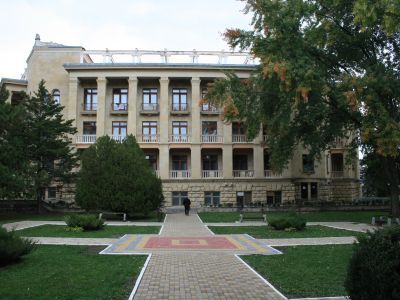 Kopnyc № 3, санаторий "Минтяжстрой" - "Горные вершины", архитектор Н.С. Полюдов