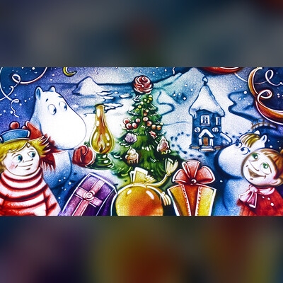 Муми-тролль и зимняя сказка
