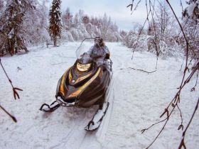 Снегоход РУССКАЯ МЕХАНИКА Тайга Patrul 550 SWT