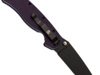 Складной нож Steelclaw Крыса Black сталь AUS-8, рукоять фиолетовый G10