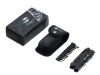 Мультитул Stinger 113 х 19 мм, 19 функций, сталь 440A/420A, черный, нейлоновый чехол