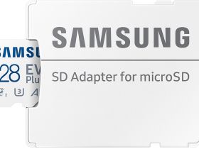 Карта памяти Samsung Evo Plus MB-MC128SA/EU microSDXC U3 128 ГБ с адаптером