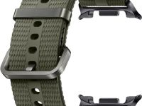 Ремешок Samsung Galaxy Watch 8/8 Classic Athleisure, M/L Темно-зеленый