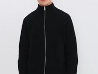 Кардиган на молнии, Черный