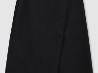 Юбка миди в рубчик