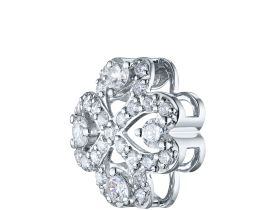 Классическая подвеска из серебра э0612пд12200013_white