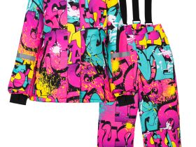 Зимний комплект из мембранной ткани для девочки