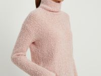 Джемпер свободного силуэта с шерстью