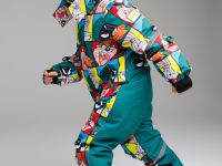 Зимний комбинезон из мембранной ткани для мальчика