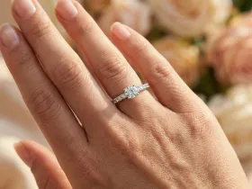 Кольцо из белого золота э4712кц11231263_white